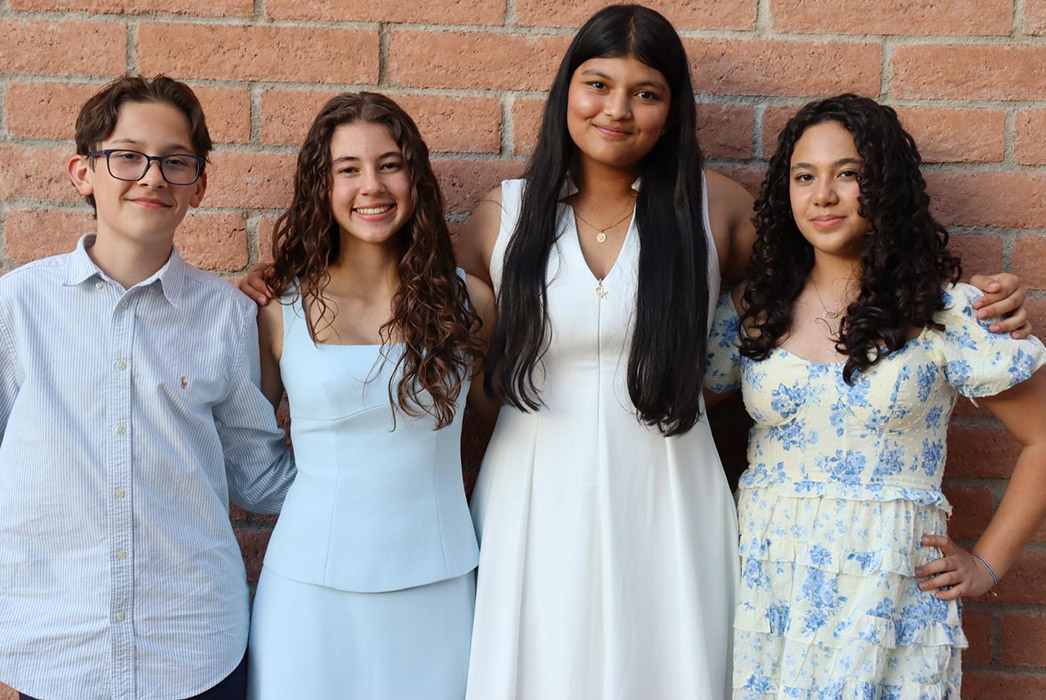 Kenneth Olmos, Ava Wise, Dakshita Chauniyal, Laila Calixtro
